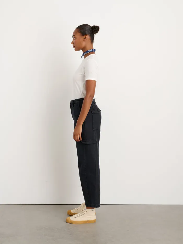 Women Alex Mill Pants Phoebe Pant In Recycled Denim Washed Black
