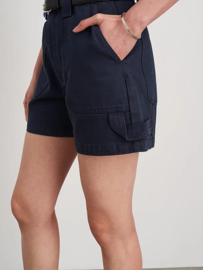Women Alex Mill Shorts Phoebe Shorts In Recycled Denim Navy