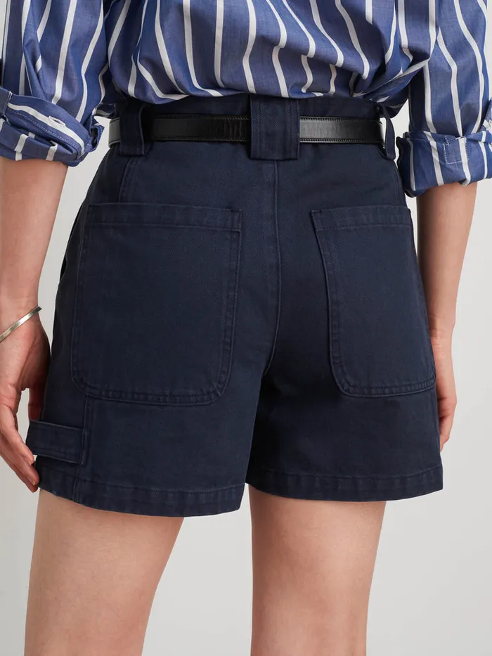 Women Alex Mill Shorts Phoebe Shorts In Recycled Denim Navy