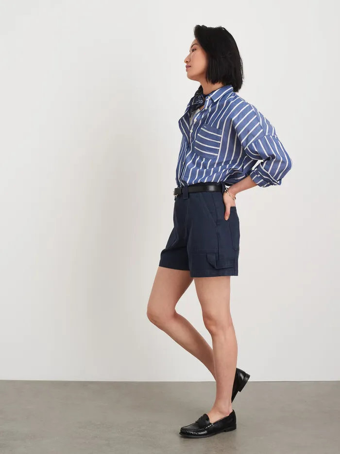 Women Alex Mill Shorts Phoebe Shorts In Recycled Denim Navy