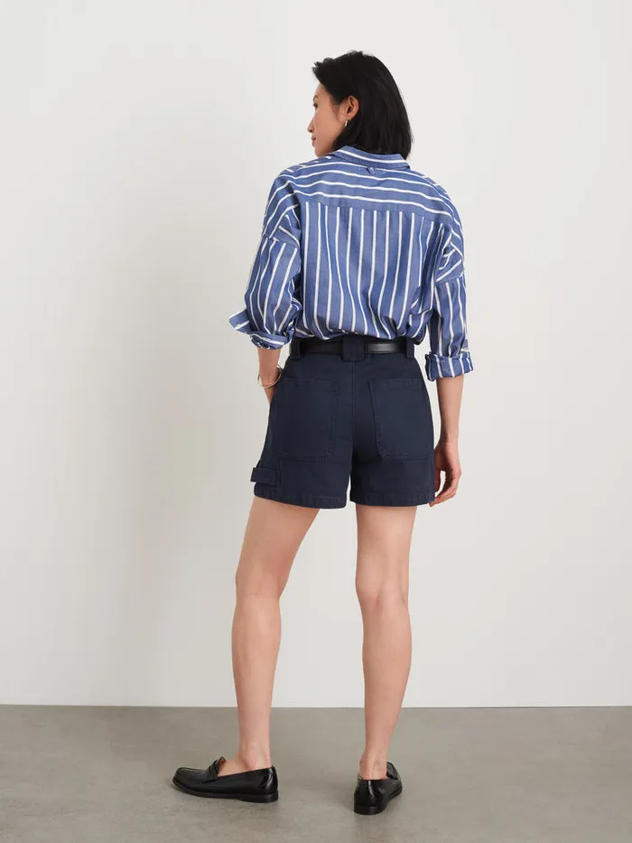 Women Alex Mill Shorts Phoebe Shorts In Recycled Denim Navy