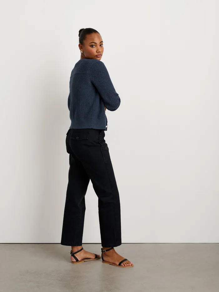Women Alex Mill Sweaters Eldridge Cardigan Navy