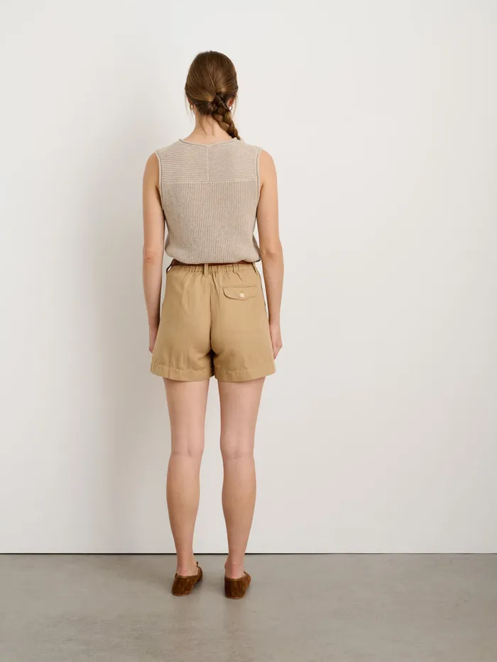 Women Alex Mill Sweaters Eldridge Sweater Vest Oatmeal