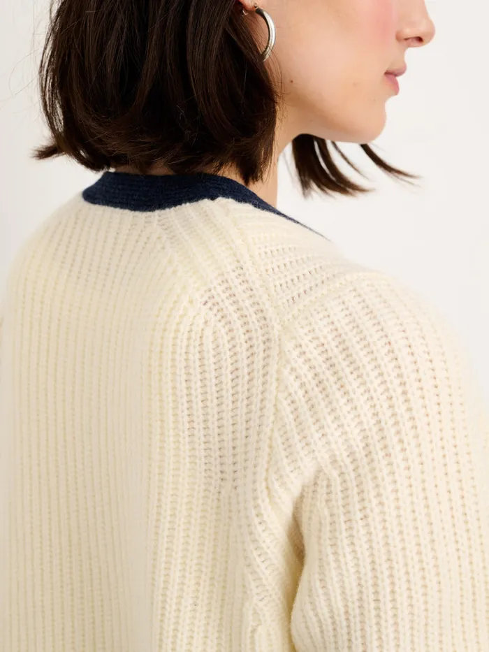 Women Alex Mill Sweaters Minnie Cardigan In Extrafine Merino Wool Women Alex Mill Sweaters Minnie Cardigan In Extrafine Merino Wool