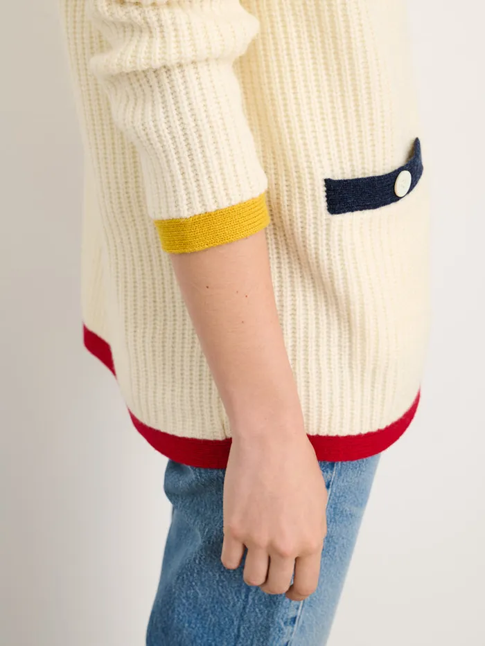 Women Alex Mill Sweaters Minnie Cardigan In Extrafine Merino Wool Women Alex Mill Sweaters Minnie Cardigan In Extrafine Merino Wool