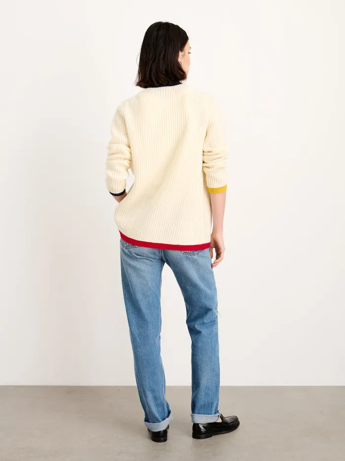 Women Alex Mill Sweaters Minnie Cardigan In Extrafine Merino Wool Women Alex Mill Sweaters Minnie Cardigan In Extrafine Merino Wool