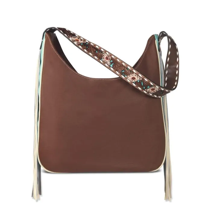 Women Bags and Wallets Ariat Monroe Shoulder Bag Brown