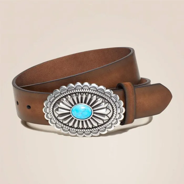 Women Belts Ariat Lucinda Belt Brown