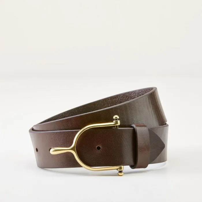 Women Belts Ariat Spur II Belt Chocolate