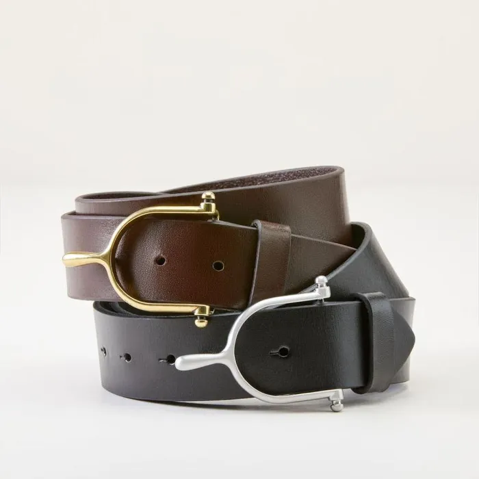 Women Belts Ariat Spur II Belt Chocolate