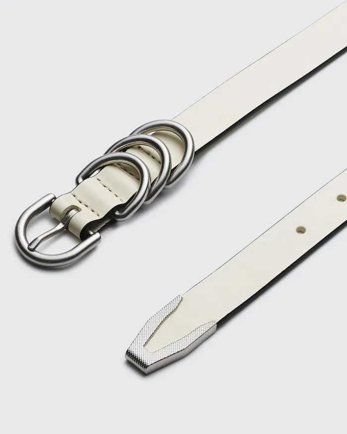 Women Belts Rag 038 Bone Baby Spire Hip Belt Antique White