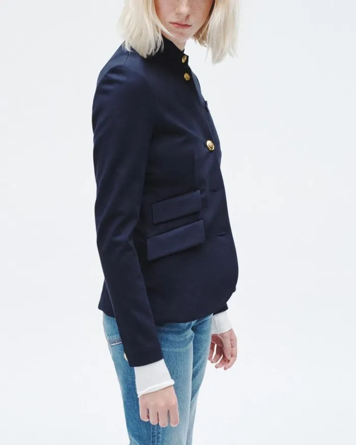 Women Blazers 038 Vests Rag 038 Bone Slade Ponte Blazer Salute