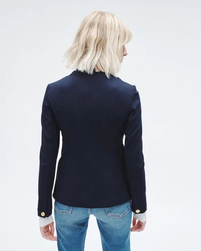Women Blazers 038 Vests Rag 038 Bone Slade Ponte Blazer Salute