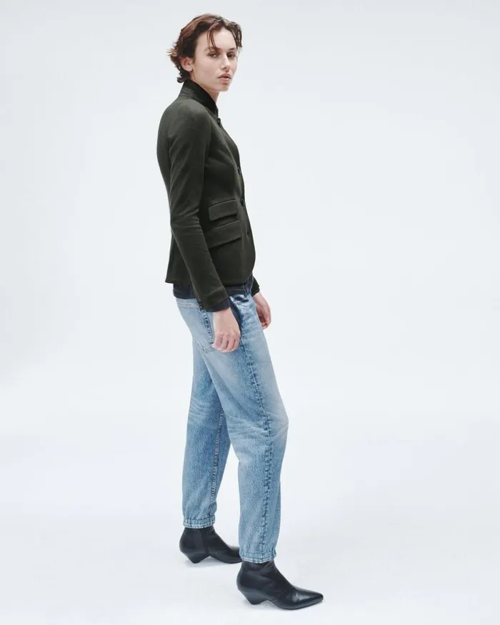Women Blazers 038 Vests Rag 038 Bone Slade Wool Blazer Army Green