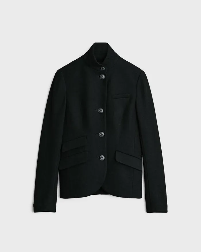Women Blazers 038 Vests Rag 038 Bone Slade Wool Blazer Black