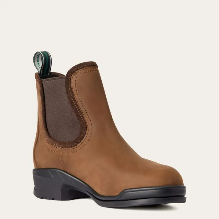 Women Booties Ariat Keswick Steel Toe Paddock Boot Distressed Brown Women Booties Ariat Keswick Steel Toe Paddock Boot Distressed Brown