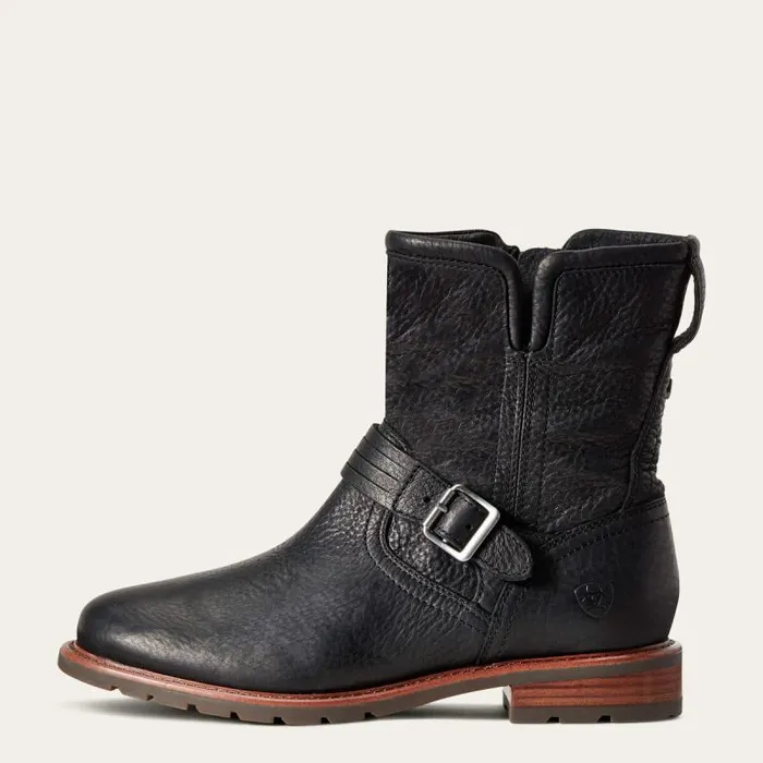 Women Booties Ariat Savannah Waterproof Boot Black Women Booties Ariat Savannah Waterproof Boot Black