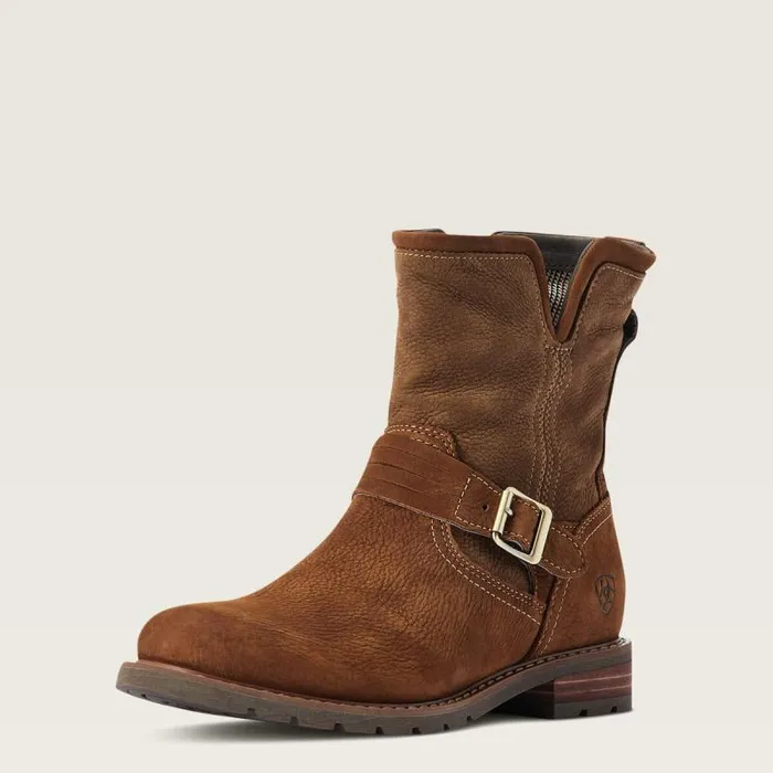 Women Booties Ariat Savannah Waterproof Boot Roasted Toffee