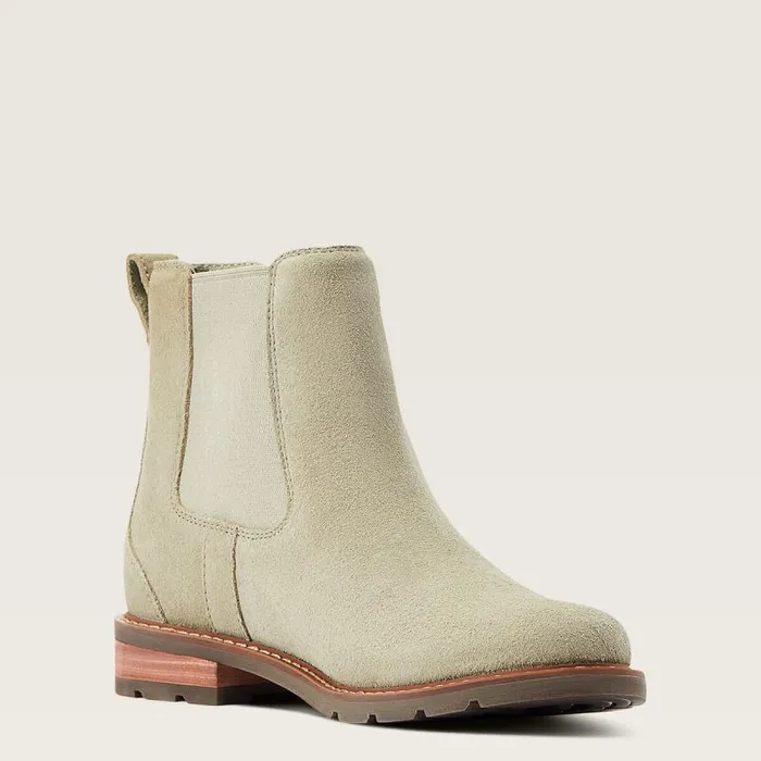 Women Booties Ariat Wexford Chelsea Boot Silver Sage Women Booties Ariat Wexford Chelsea Boot Silver Sage