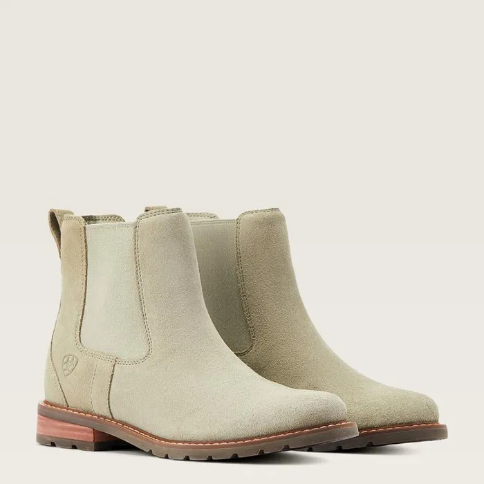 Women Booties Ariat Wexford Chelsea Boot Silver Sage Women Booties Ariat Wexford Chelsea Boot Silver Sage