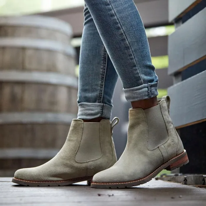 Women Booties Ariat Wexford Chelsea Boot Silver Sage Women Booties Ariat Wexford Chelsea Boot Silver Sage