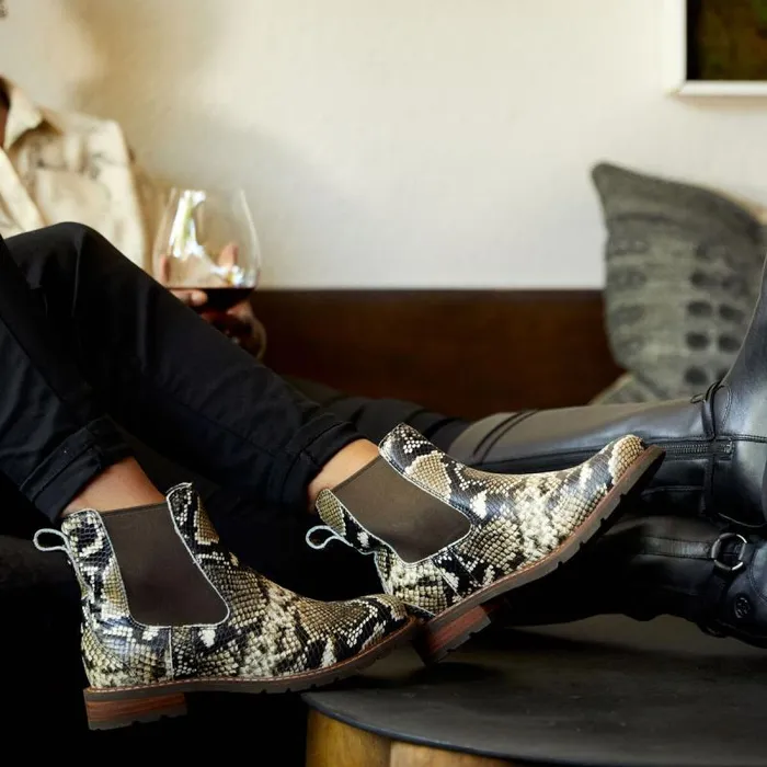 Women Booties Ariat Wexford Chelsea Boot Snake Print Women Booties Ariat Wexford Chelsea Boot Snake Print