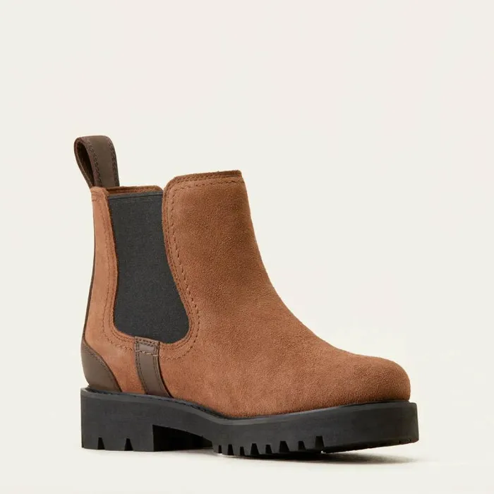 Women Booties Ariat Wexford Lug Waterproof Chelsea Boot Dark Earth Women Booties Ariat Wexford Lug Waterproof Chelsea Boot Dark Earth