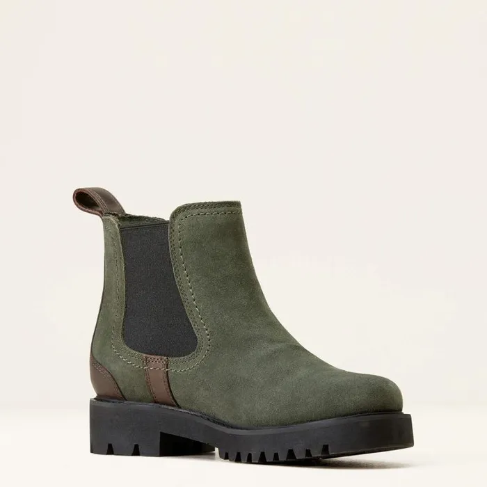 Women Booties Ariat Wexford Lug Waterproof Chelsea Boot Forest Night Women Booties Ariat Wexford Lug Waterproof Chelsea Boot Forest Night