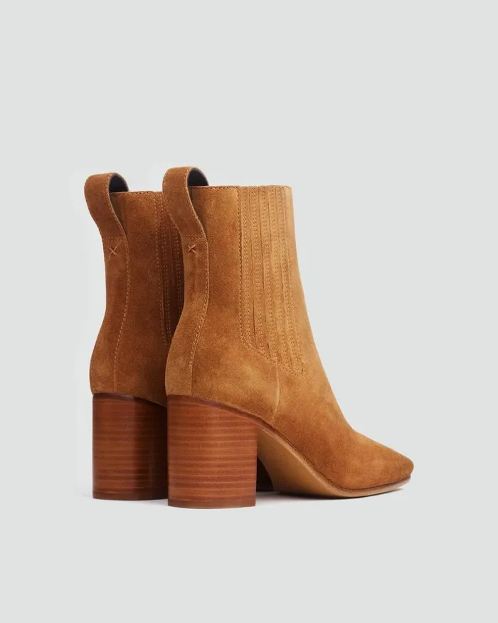 Women Boots Rag 038 Bone Astra Chelsea Boot 8211 Suede Brownwood Suede