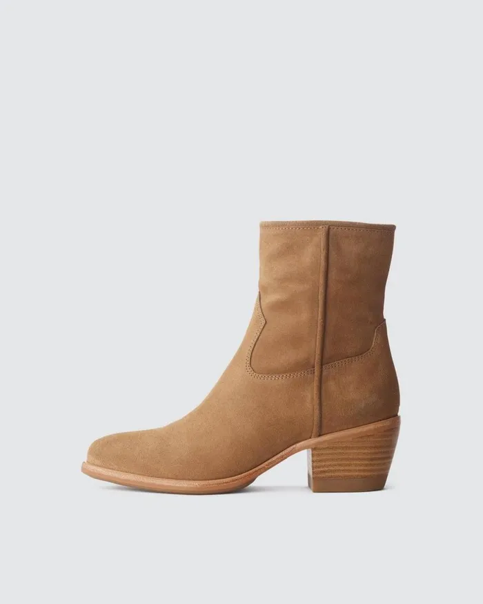 Women Boots Rag 038 Bone Mustang Boot 8211 Suede Camel Suede