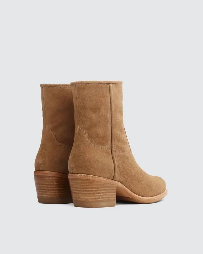 Women Boots Rag 038 Bone Mustang Boot 8211 Suede Camel Suede