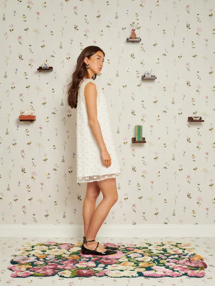 Women Bow Collection Mini Dress Pearl Ivory Sister Jane Dresses
