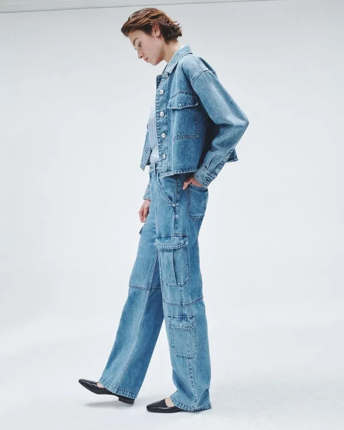 Women Coats 038 Jackets Rag 038 Bone Jaiden Denim Shirt Jacket Elle