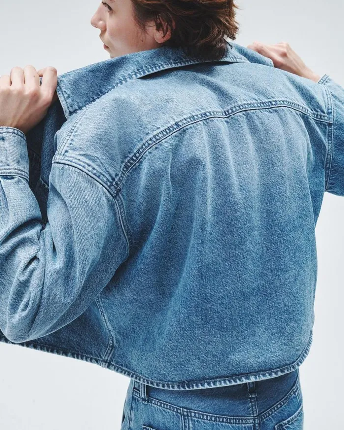 Women Coats 038 Jackets Rag 038 Bone Jaiden Denim Shirt Jacket Elle