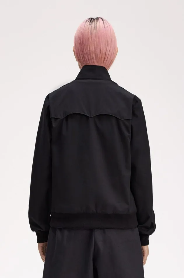 Women Coats and Jackets Fred Perry Harrington Jacket Black