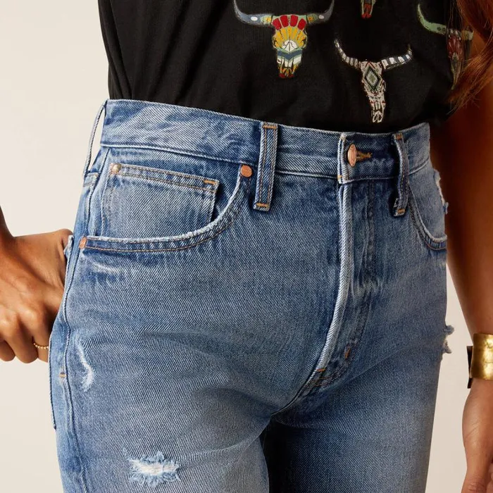 Women Denim Ariat High Rise Jazmine 10034 Short California Women Denim Ariat High Rise Jazmine 10034 Short California