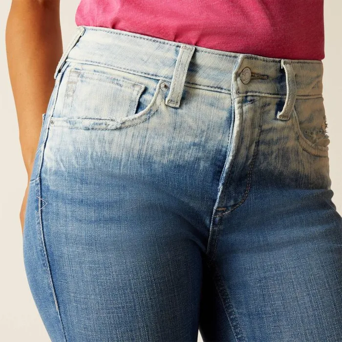 Women Denim Ariat High Rise Jazmine Flare Ombre Women Denim Ariat High Rise Jazmine Flare Ombre