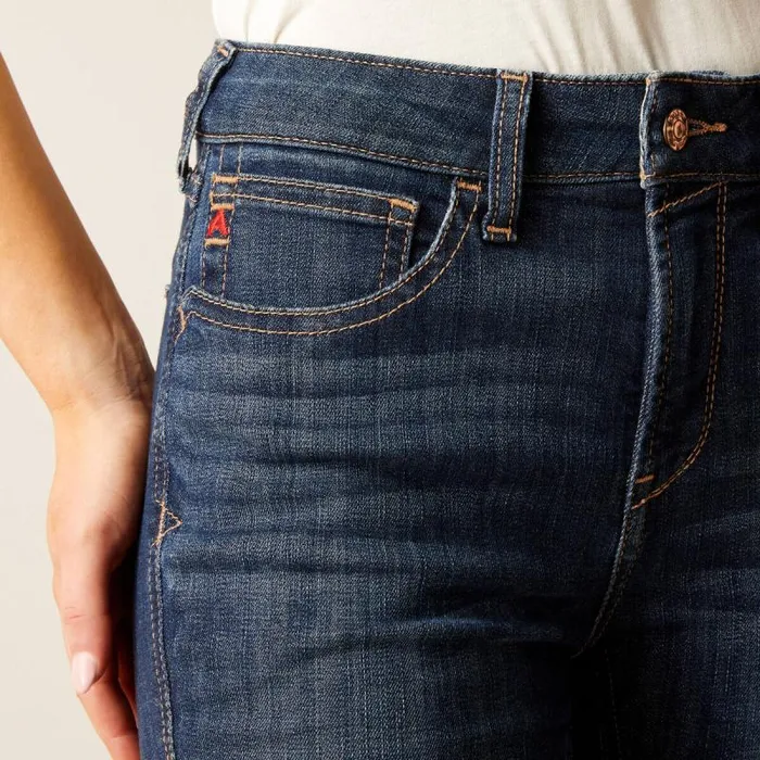 Women Denim Ariat High Rise Rodeo Quincy Flare Midnight Women Denim Ariat High Rise Rodeo Quincy Flare Midnight
