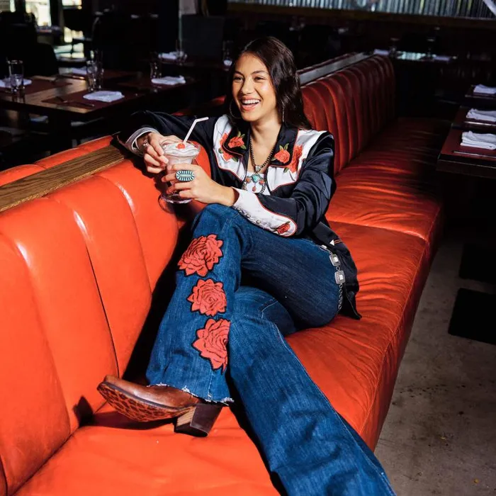 Women Denim Ariat High Rise Rodeo Quincy Flare Midnight Women Denim Ariat High Rise Rodeo Quincy Flare Midnight
