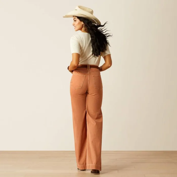 Women Denim Ariat Lyla Trouser Coral