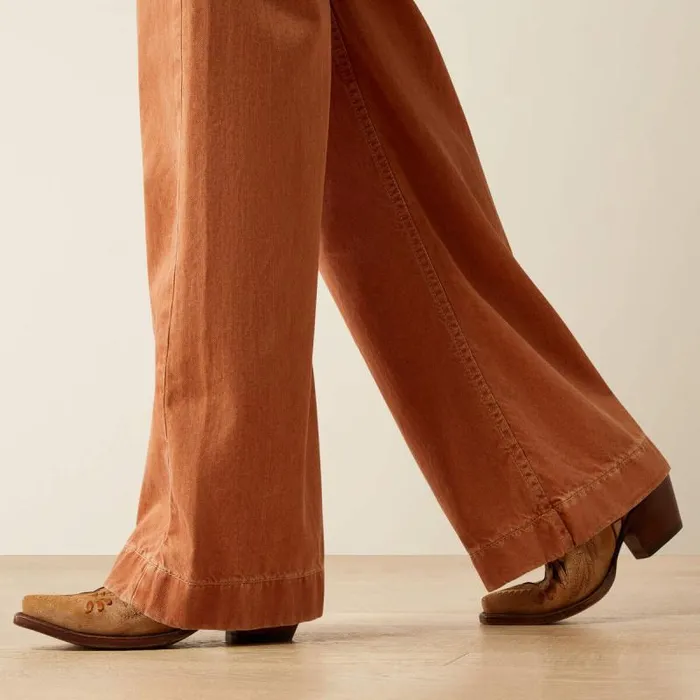Women Denim Ariat Lyla Trouser Coral