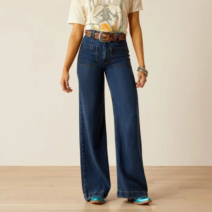 Women Denim Ariat Lyla Trouser Whisper