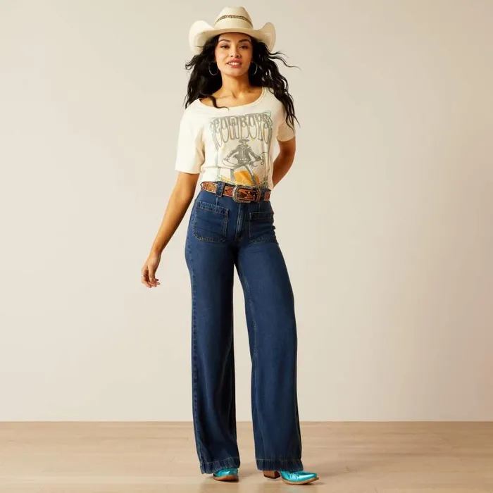 Women Denim Ariat Lyla Trouser Whisper