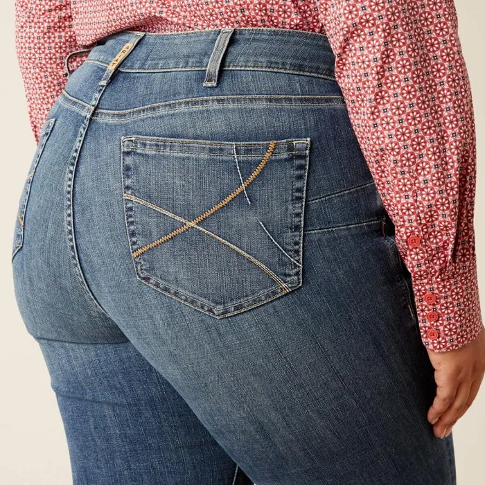 Women Denim Ariat Perfect Rise Chopped Ella Boot Cut Toronto