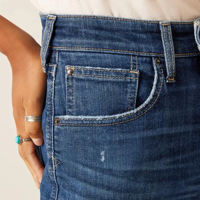 Women Denim Ariat Perfect Rise Jazmine 5034 Short Athena Women Denim Ariat Perfect Rise Jazmine 5034 Short Athena