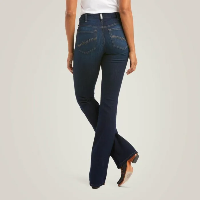 Women Denim Ariat REAL High Rise Ballary Boot Cut Jean Pennsylvania