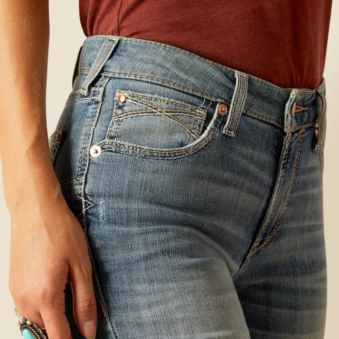 Women Denim Ariat REAL High Rise Brooklyn Boot Cut Sabine Women Denim Ariat REAL High Rise Brooklyn Boot Cut Sabine