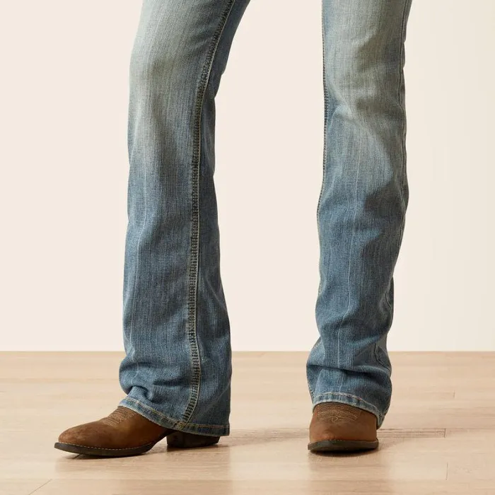Women Denim Ariat REAL High Rise Brooklyn Boot Cut Sabine Women Denim Ariat REAL High Rise Brooklyn Boot Cut Sabine