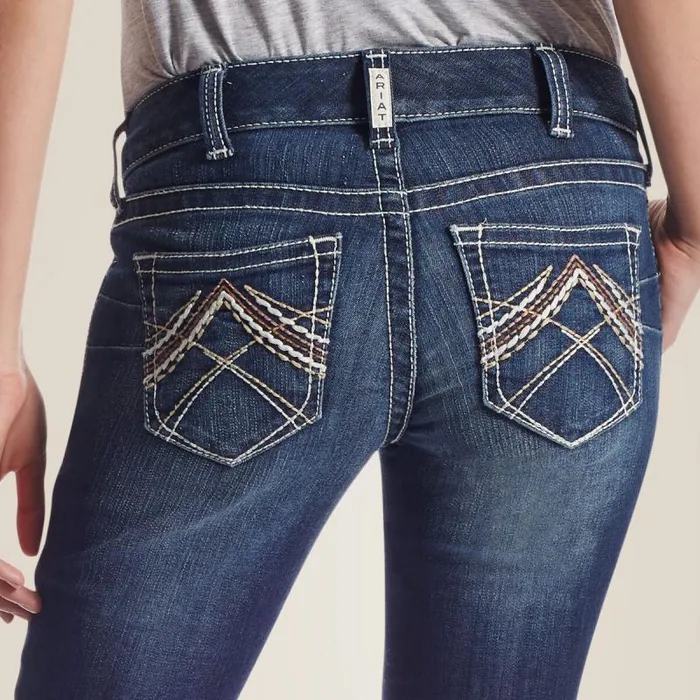 Women Denim Ariat REAL Low Rise Stretch Rosy Whipstitch Boot Cut Jean Lakeshore Women Denim Ariat REAL Low Rise Stretch Rosy Whipstitch Boot Cut Jean Lakeshore