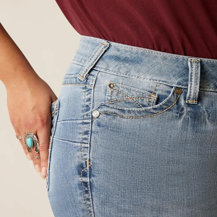 Women Denim Ariat REAL Mid Rise Kehlani Boot Cut Jean Colorado Women Denim Ariat REAL Mid Rise Kehlani Boot Cut Jean Colorado